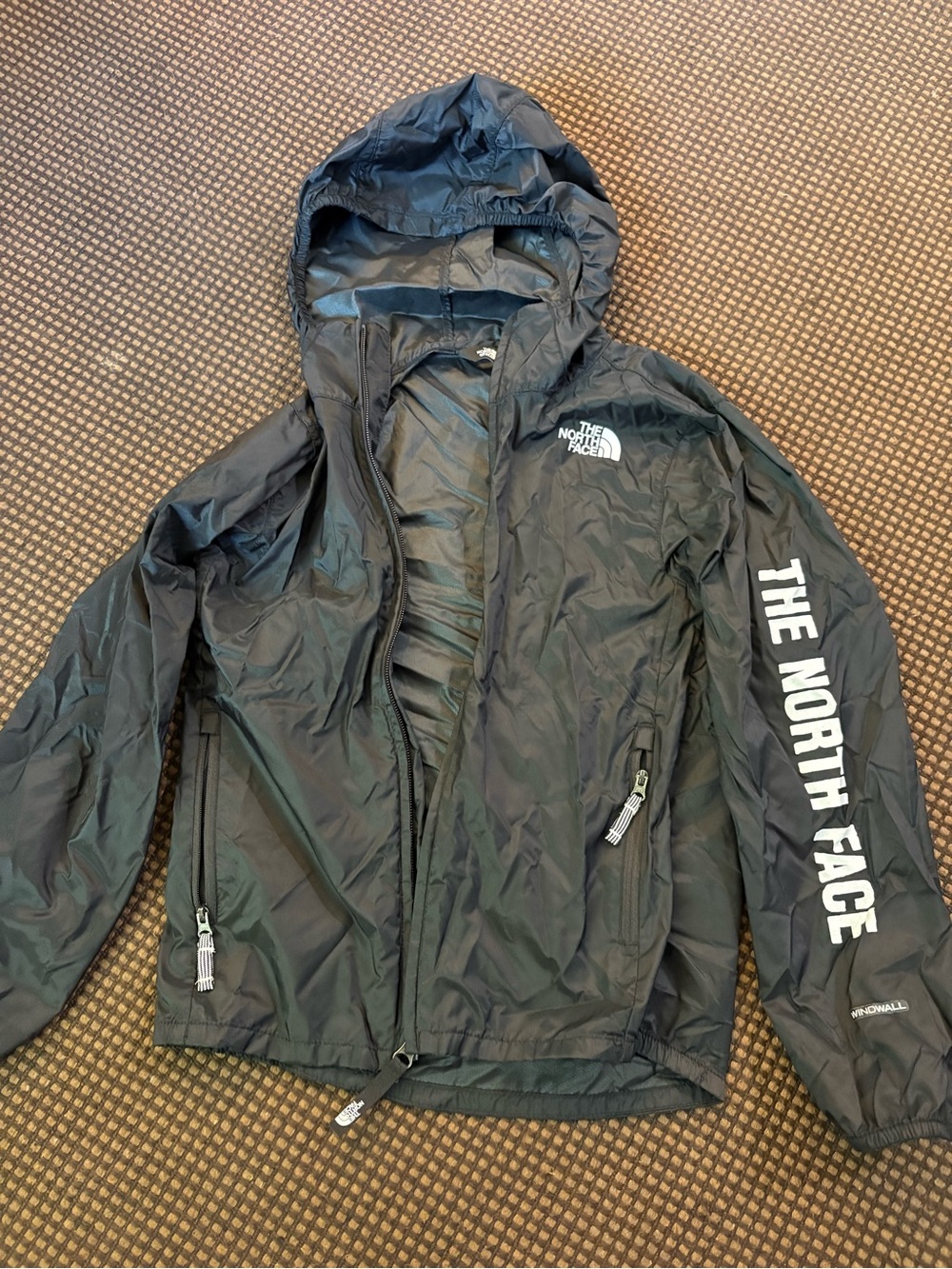 Boys The North Face Windwall rain jacket